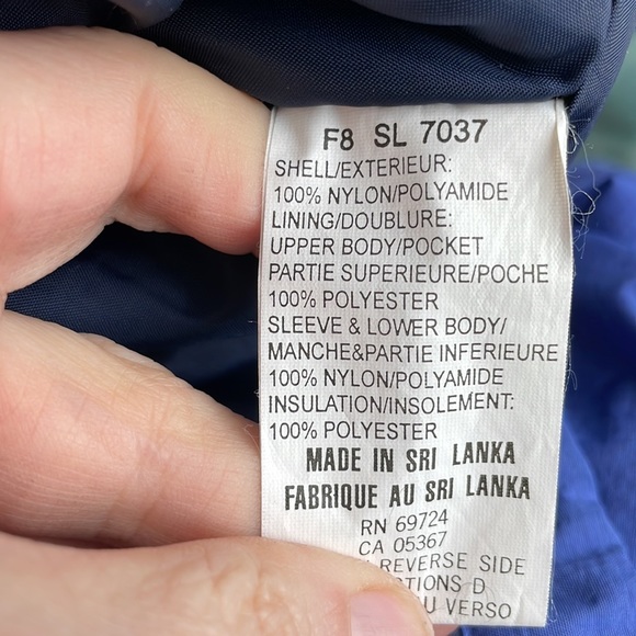 Columbia Insulated Fleece Lined Jacket Women’s Small. Beautiful Periwinkle Color - Picture 5 of 5